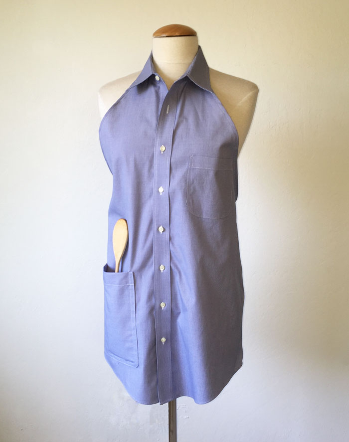 apron with spoon