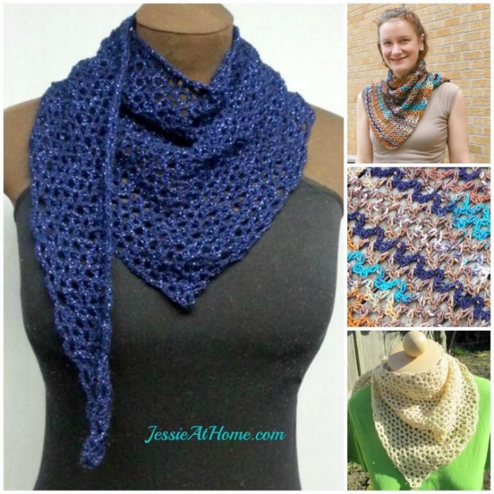 Free one skein crochet scarf Wrap