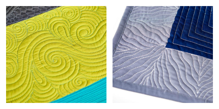 free motion quilting samples