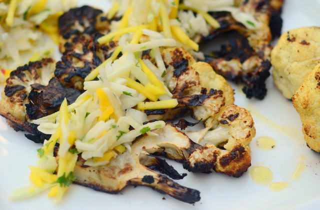 How to Grill Cauliflower Steaks