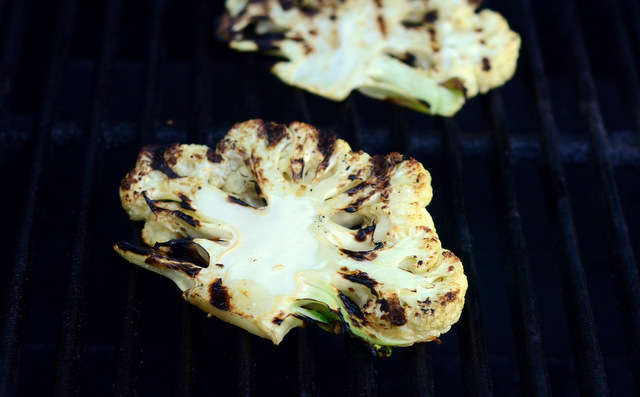 Grilled Cauliflower Steaks