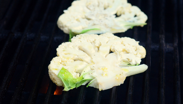 Cauliflower on the Grill