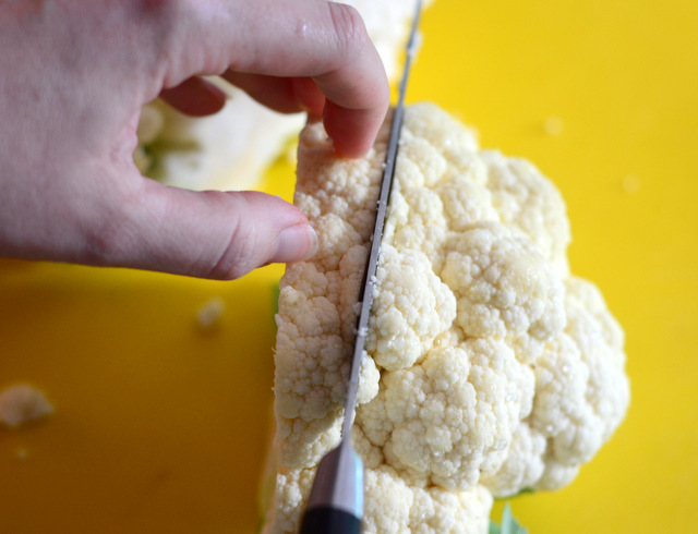 How to Cut Cauliflower Steaks