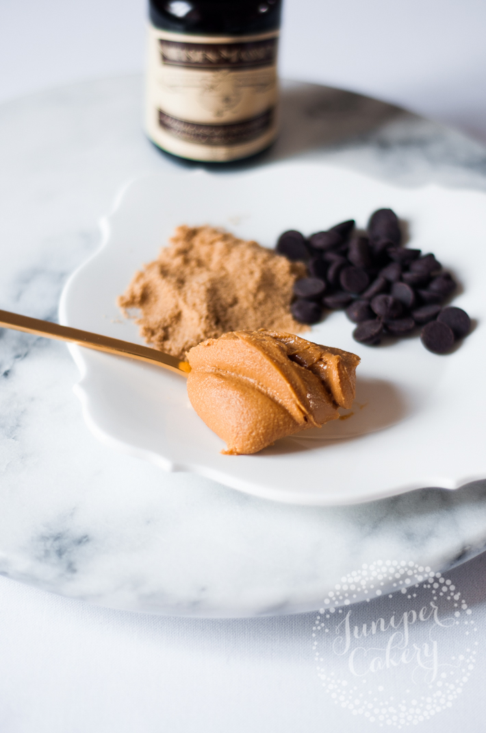 raw peanut butter cookie dough recipe - perfect for chocolate cake pops