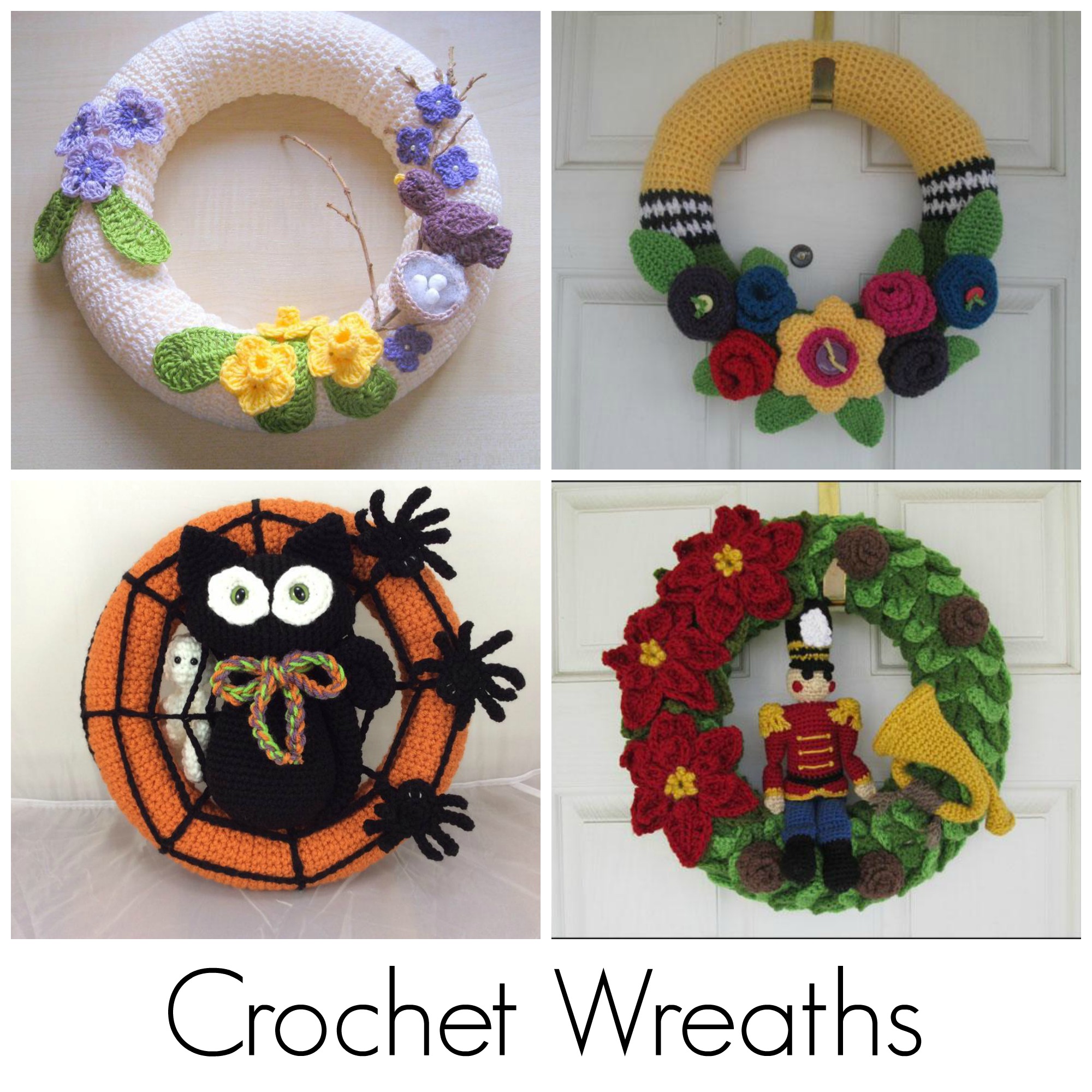Crochet Wreaths