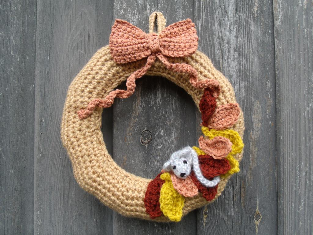 Autumn Wreath Crochet Pattern