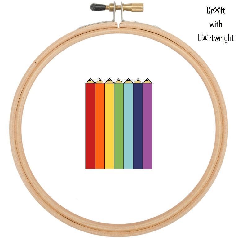 
Rainbow pencils