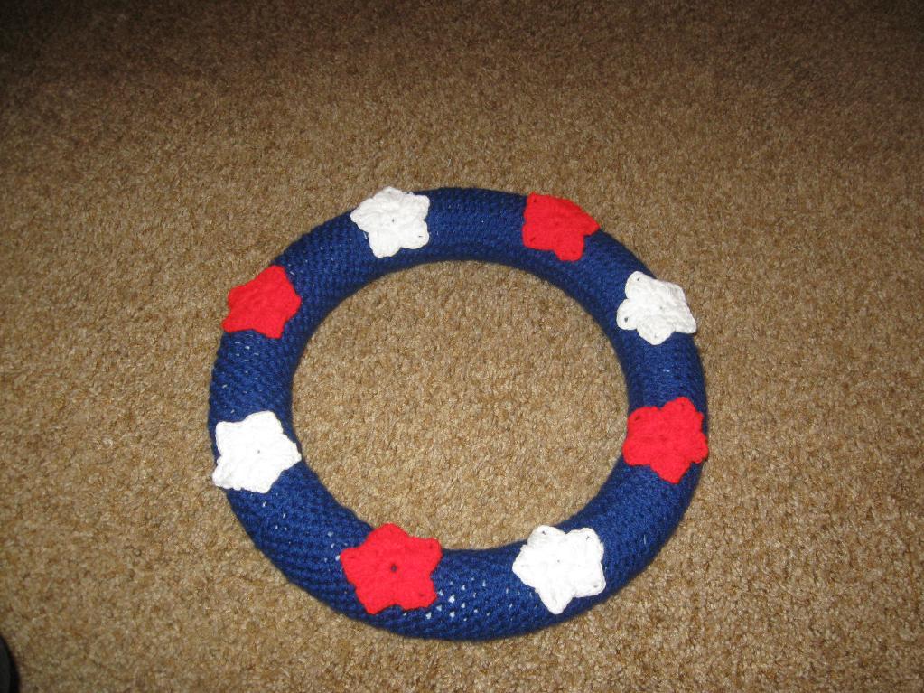 Star Wreath Crochet Pattern