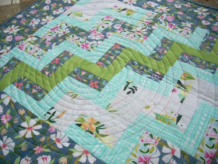 Classic Rail Fence Quilt pattern