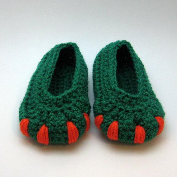 dinosaur booties