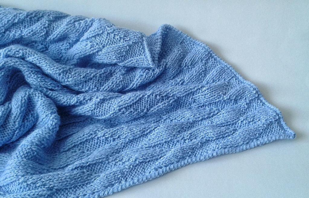 Blank Slate Knit Baby Blanket