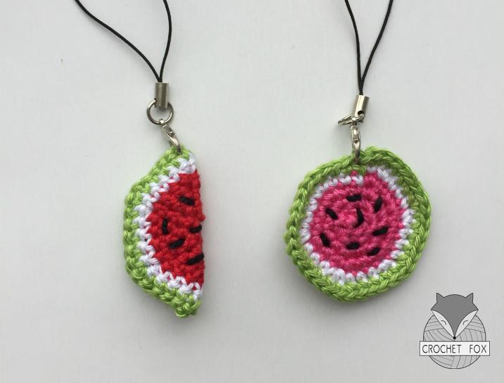 Keychain Fruits FREE Crochet Pattern