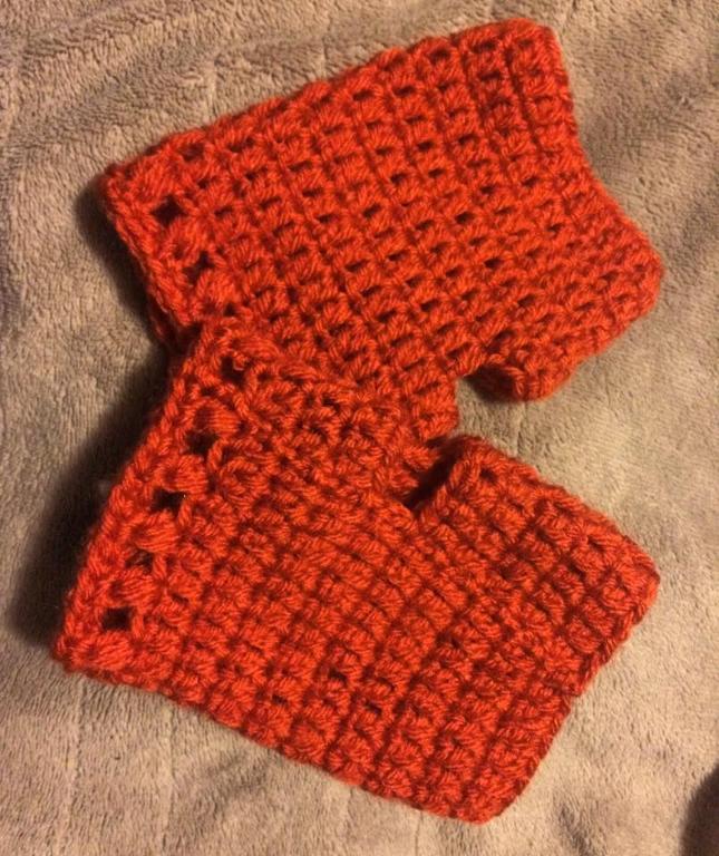 Stephanie's Fingerless Mitts FREE Crochet Pattern