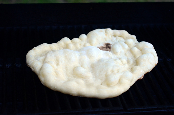 Pizza Dough on the Grill