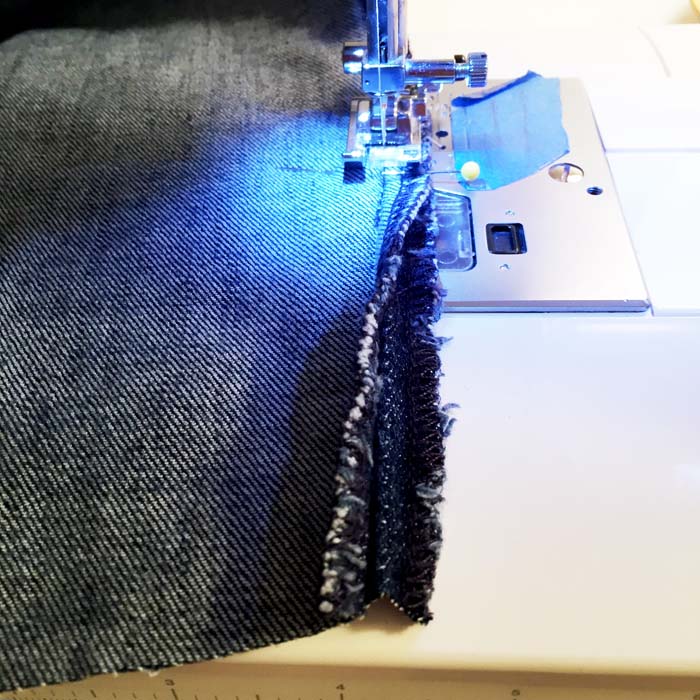 reinforce side seam