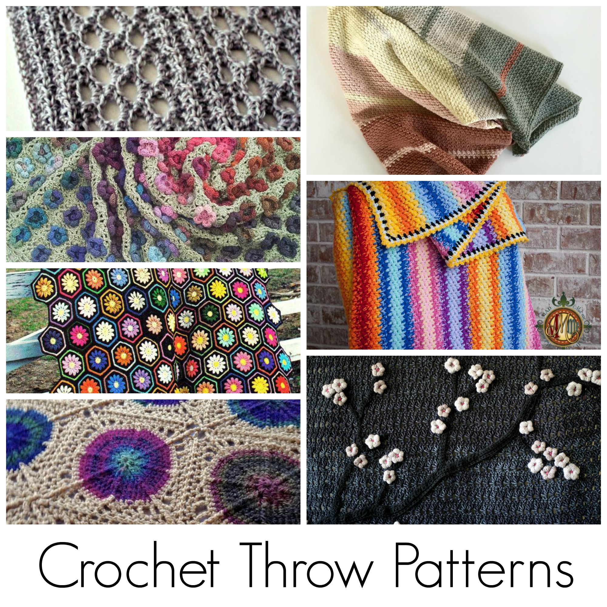 Crochet Throw Patterns