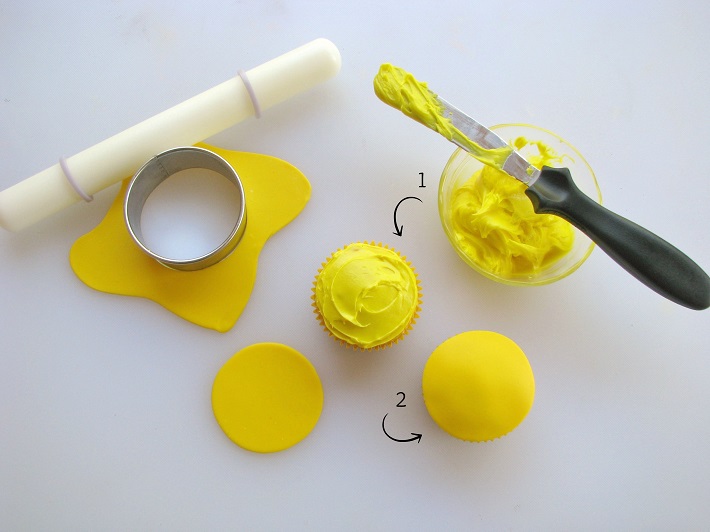 Emoji Cupcake Icing
