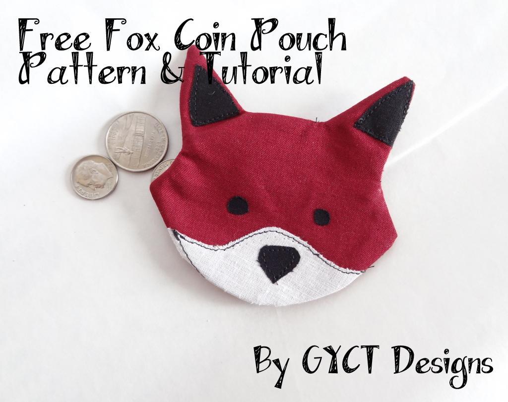 Free Fox Coin Pouch Pattern