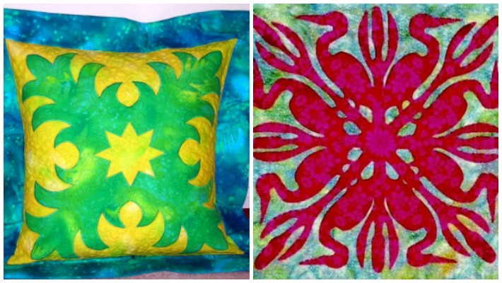 Hawaiian Quilts Collage