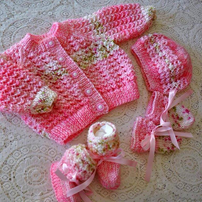 Lacey Baby Cardigan