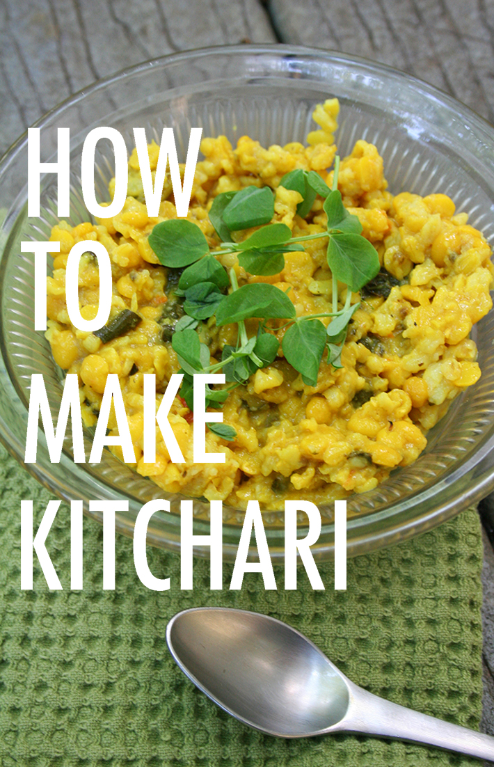 How to make kitchari