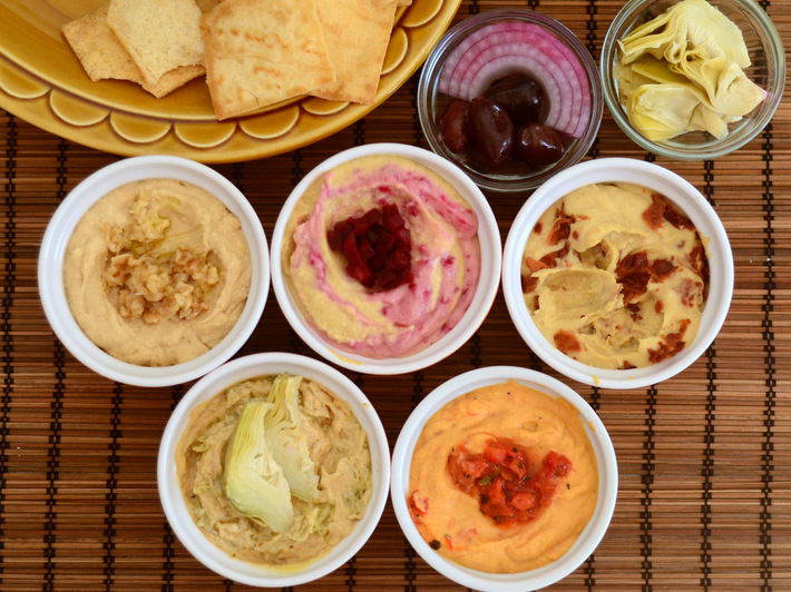 How to Make 10 Easy Hummus Variations