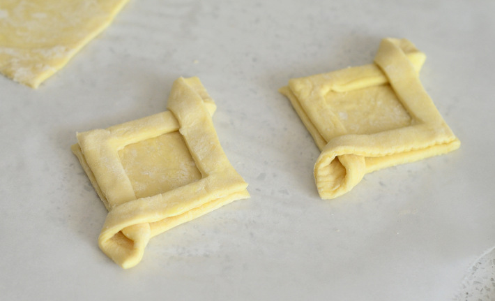 Danish Pastry Shapes: How to Make An Envelope