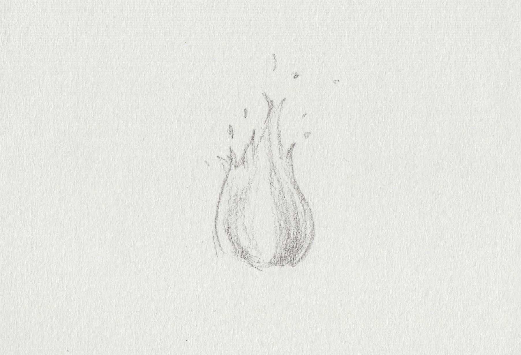 fire sketch drawing