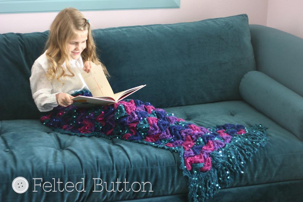 Mermaid Me Blanket Crochet Pattern