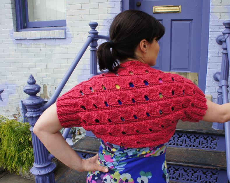 Chickadee Knitted Shrug Pattern