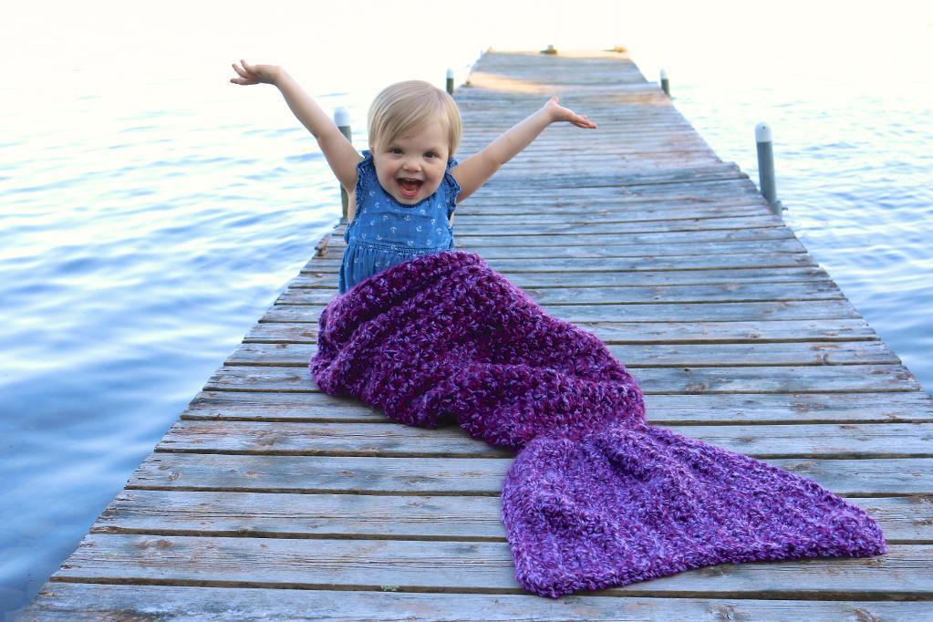 Easy Mermaid Tail Crochet Pattern