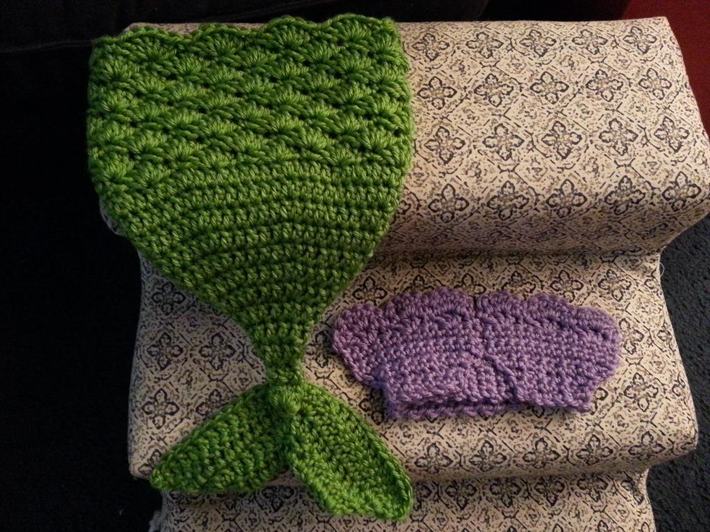 Mermaid Tail Cocoon FREE Crochet Pattern