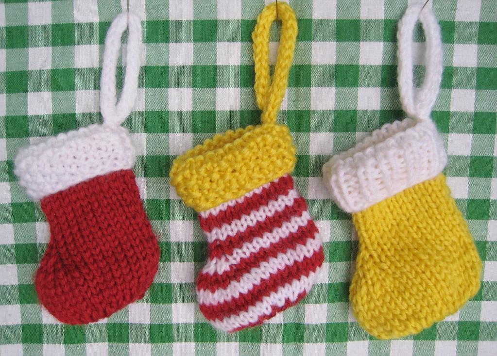 Little Knit Christmas Stockings