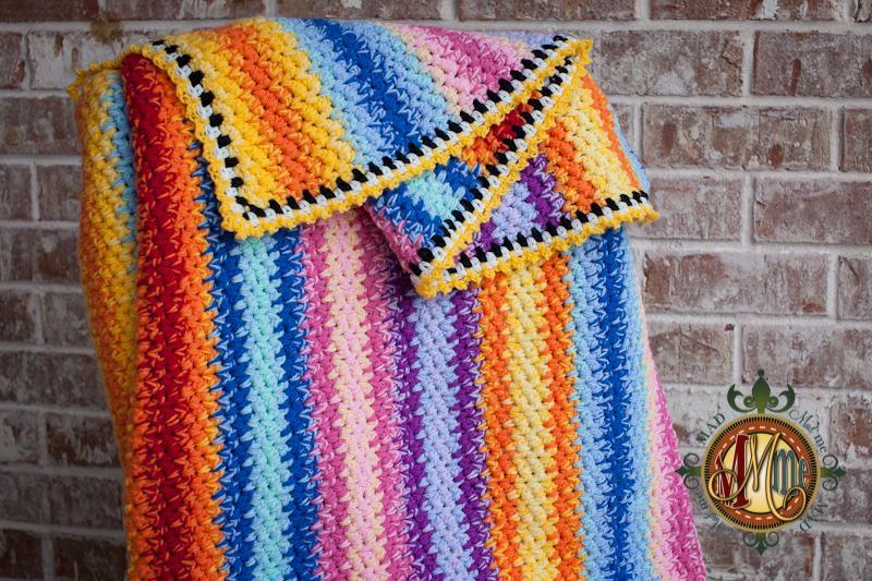 Simply Mad Throw FREE Crochet Pattern