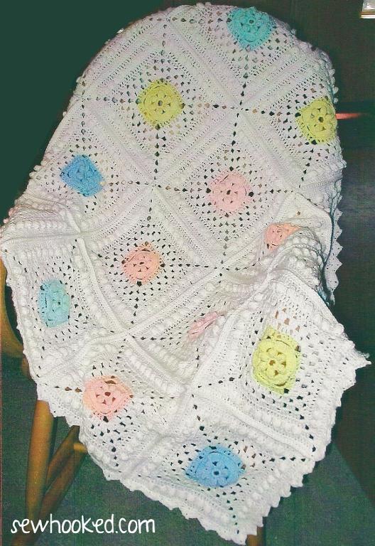 Ariel's Baby Blanket FREE Crochet Pattern