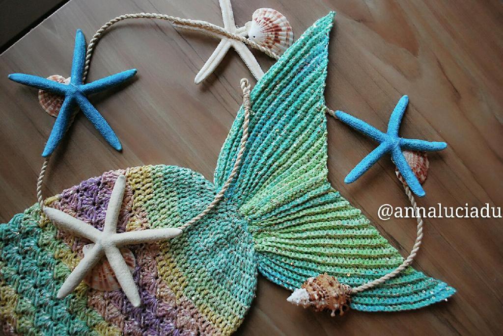 Crochet Mermaid Blanket Pattern