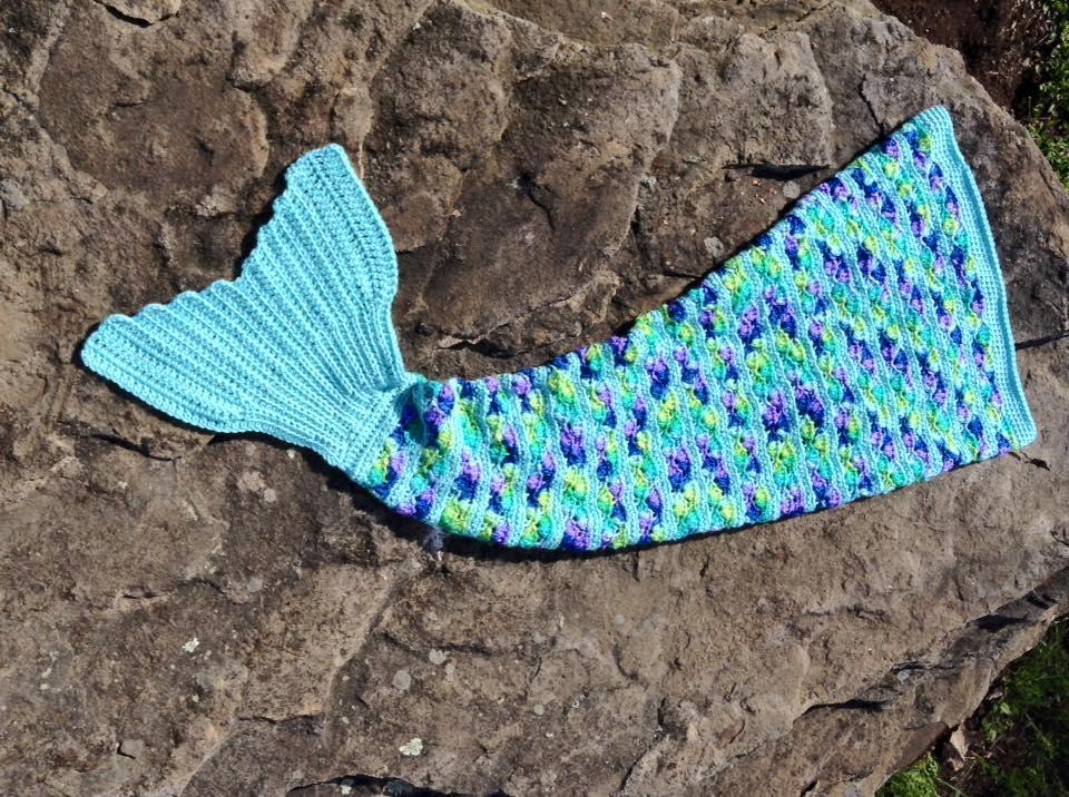 Be a Mermaid Blanket Crochet Pattern