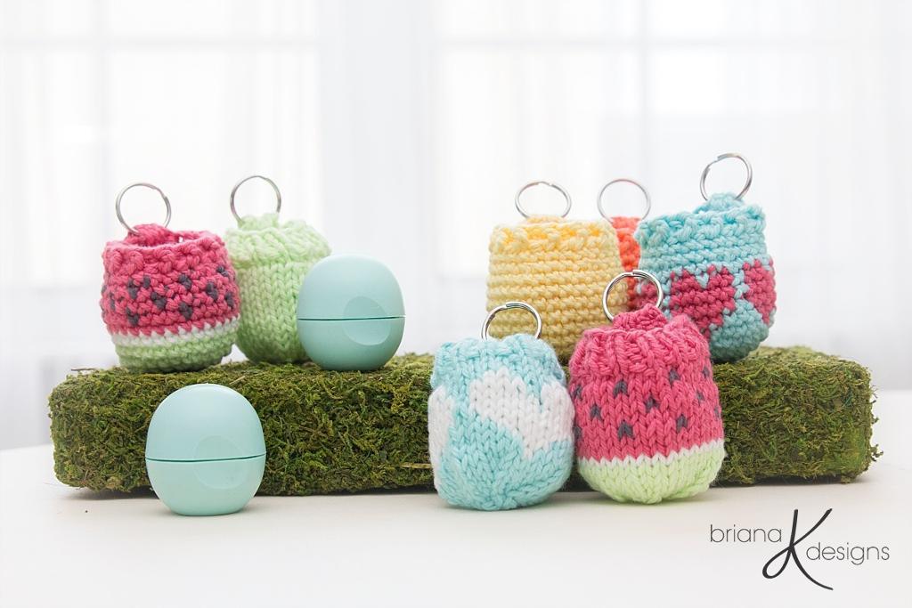 Knit Lip Balm Holder FREE Pattern