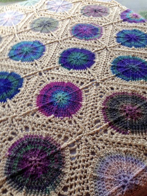 Bejewelled Throw Crochet Pattern