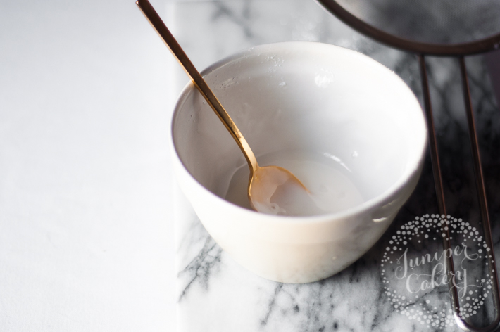 Recipe for glace icing
