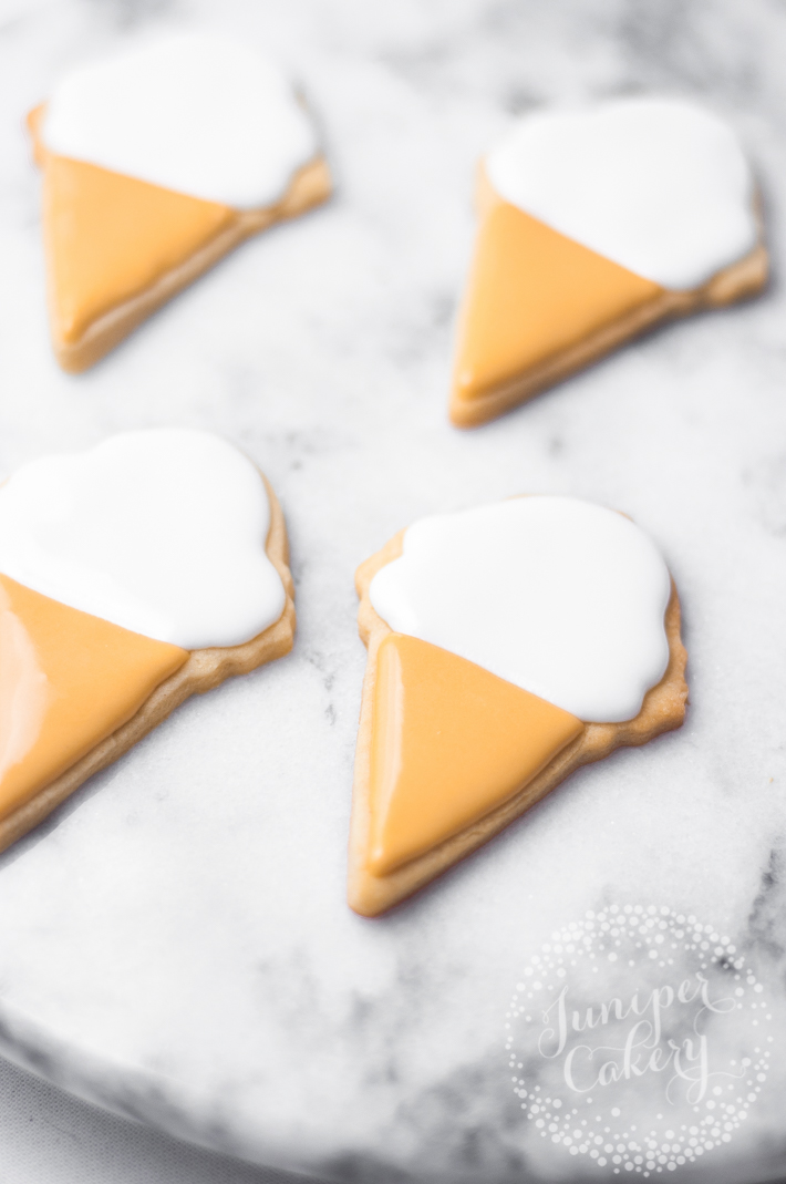 Easy ice cream cone cookies how-to