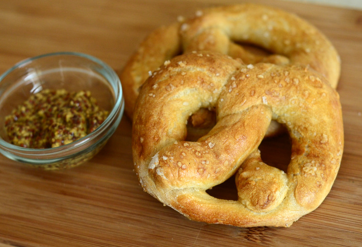 Pizza Dough Pretzels