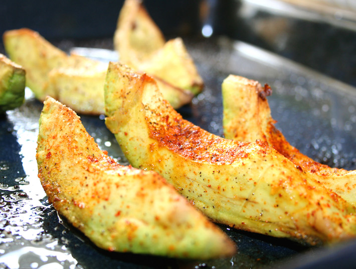 Roasted Avocado Slices