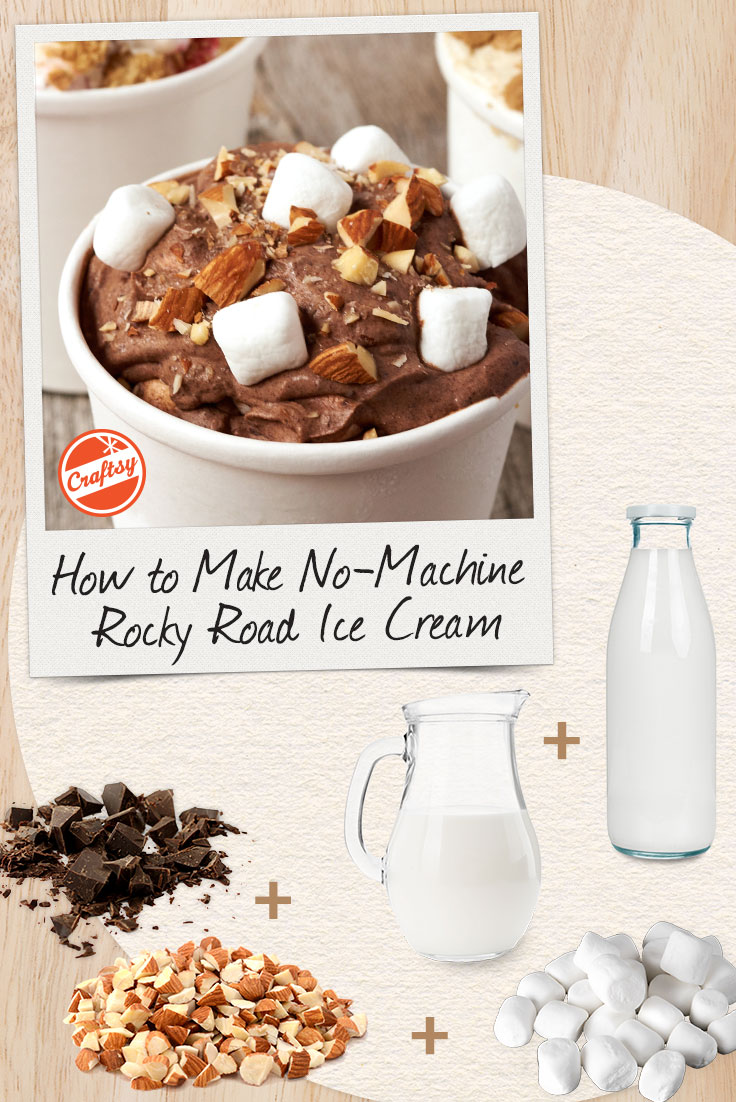 Rocky Road Ice Cream Recipe: The Ingredients