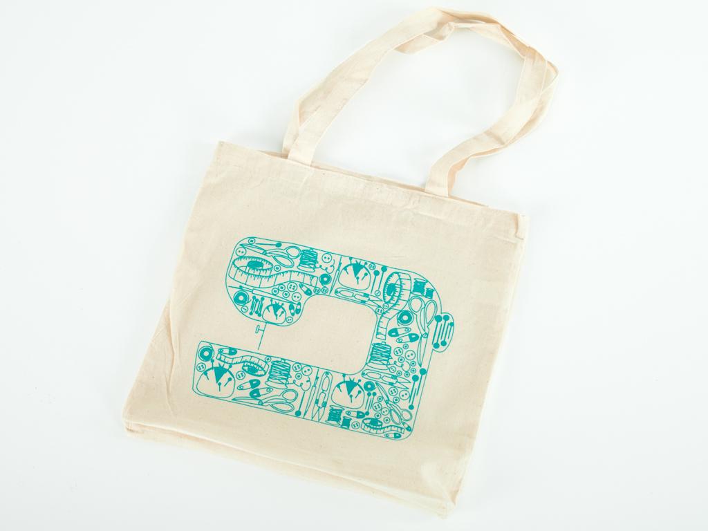 Sewing Machine Tote Bag