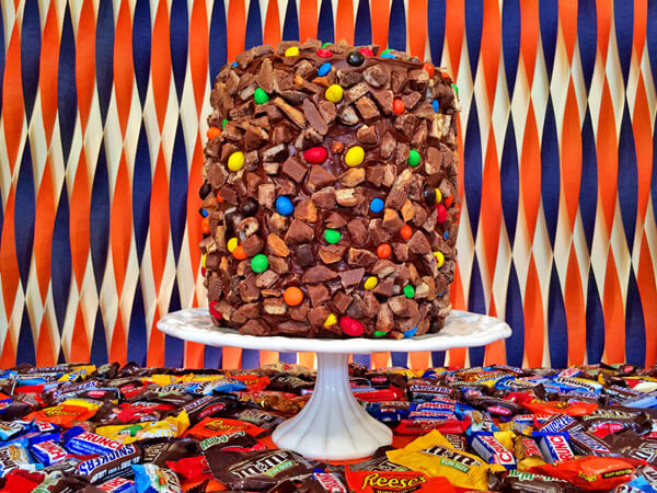 Halloween Candy Cake