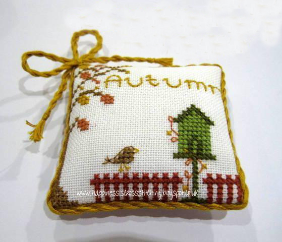 Autumn Cross Stitch Pattern