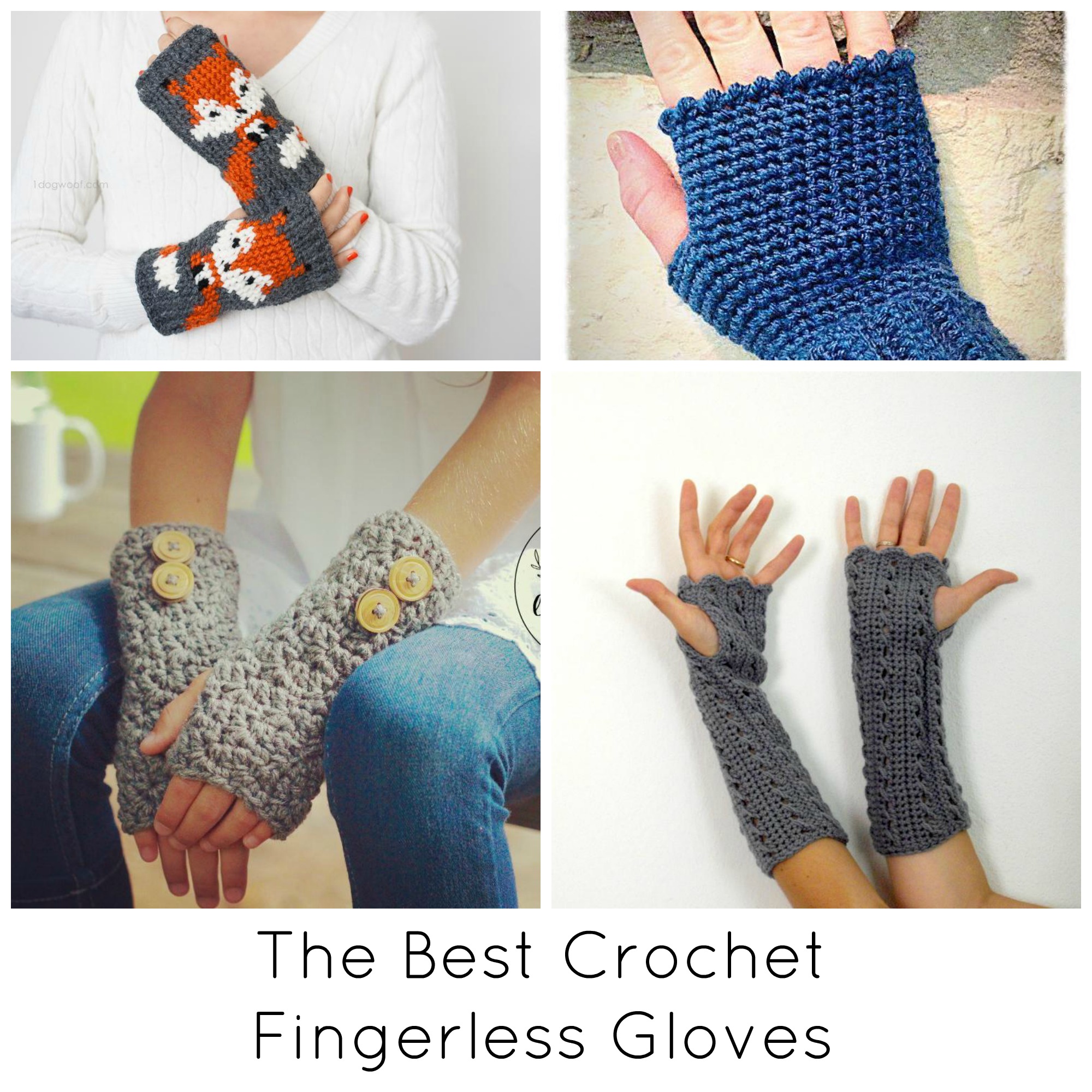 The Best Crochet Fingerless Gloves