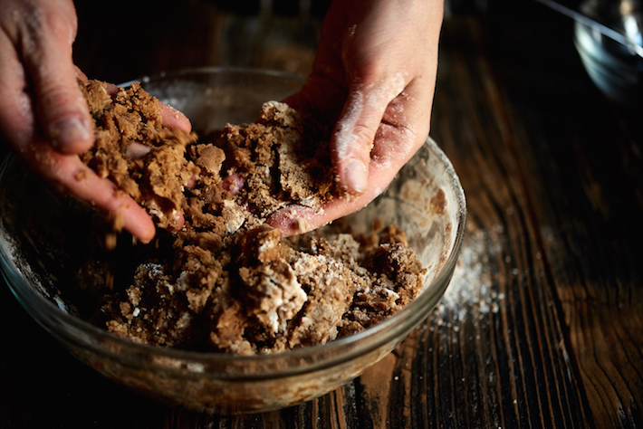 Brown Sugar Topping for a New York Style Crumb Cake