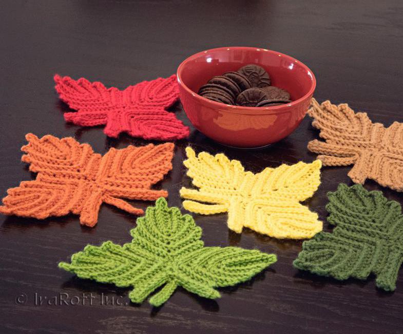 Canadian Maple Leaf Coaster